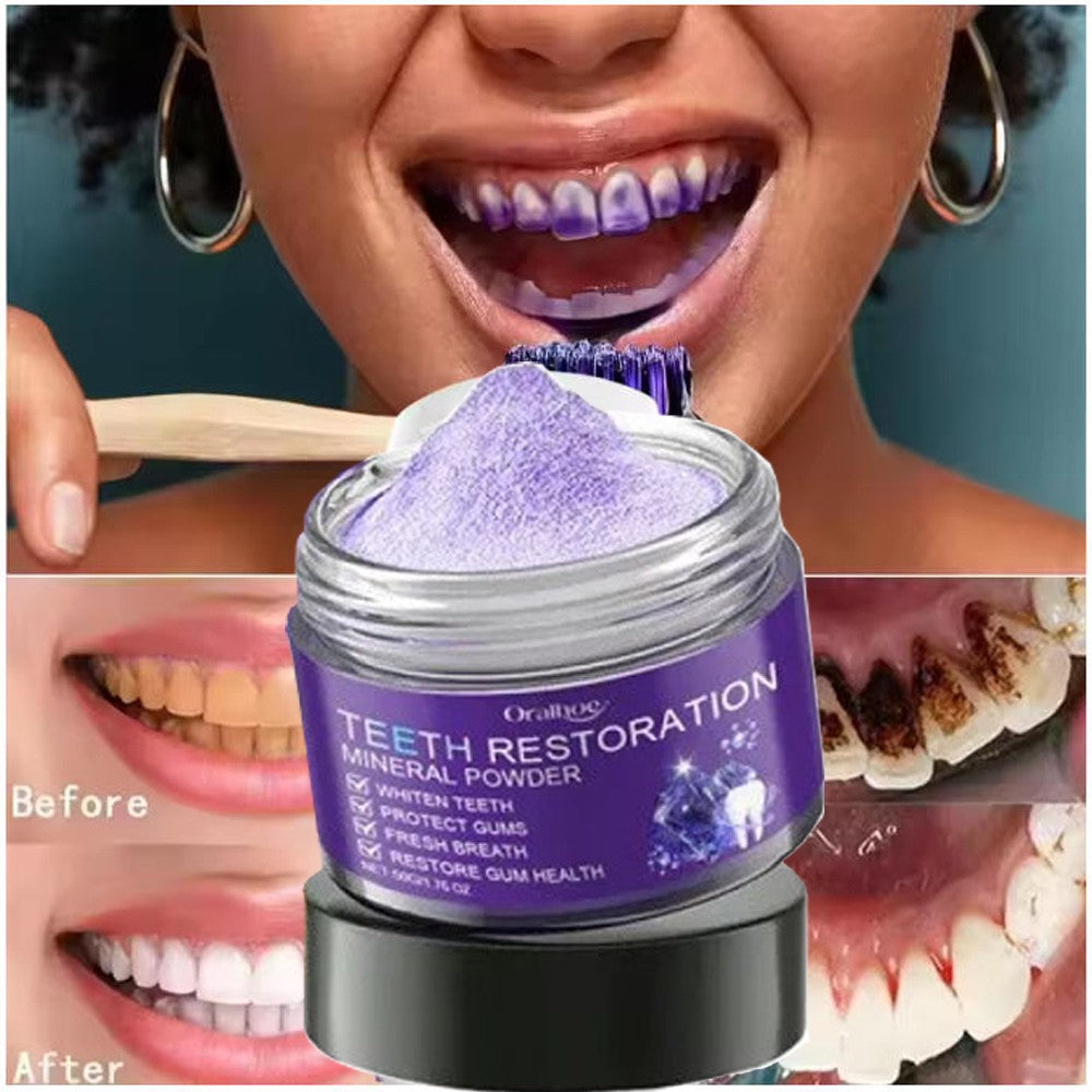 Natural Whitening Mineral Tooth Powder for Sensitive Teeth - Multiple Quantities
