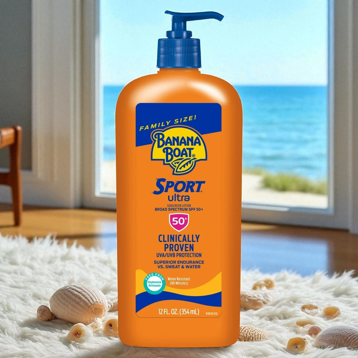SPF 50 Sunscreen Lotion - Water & Sweat Resistant 12 fl oz