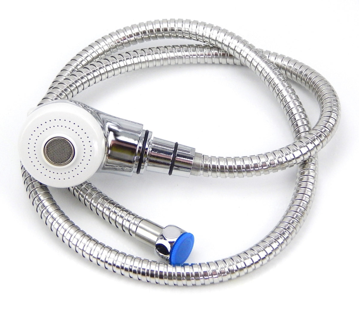 Salon Hair Sink Replacement Bowl with Chrome Sprayer Hose - Hairdressing Unit Part