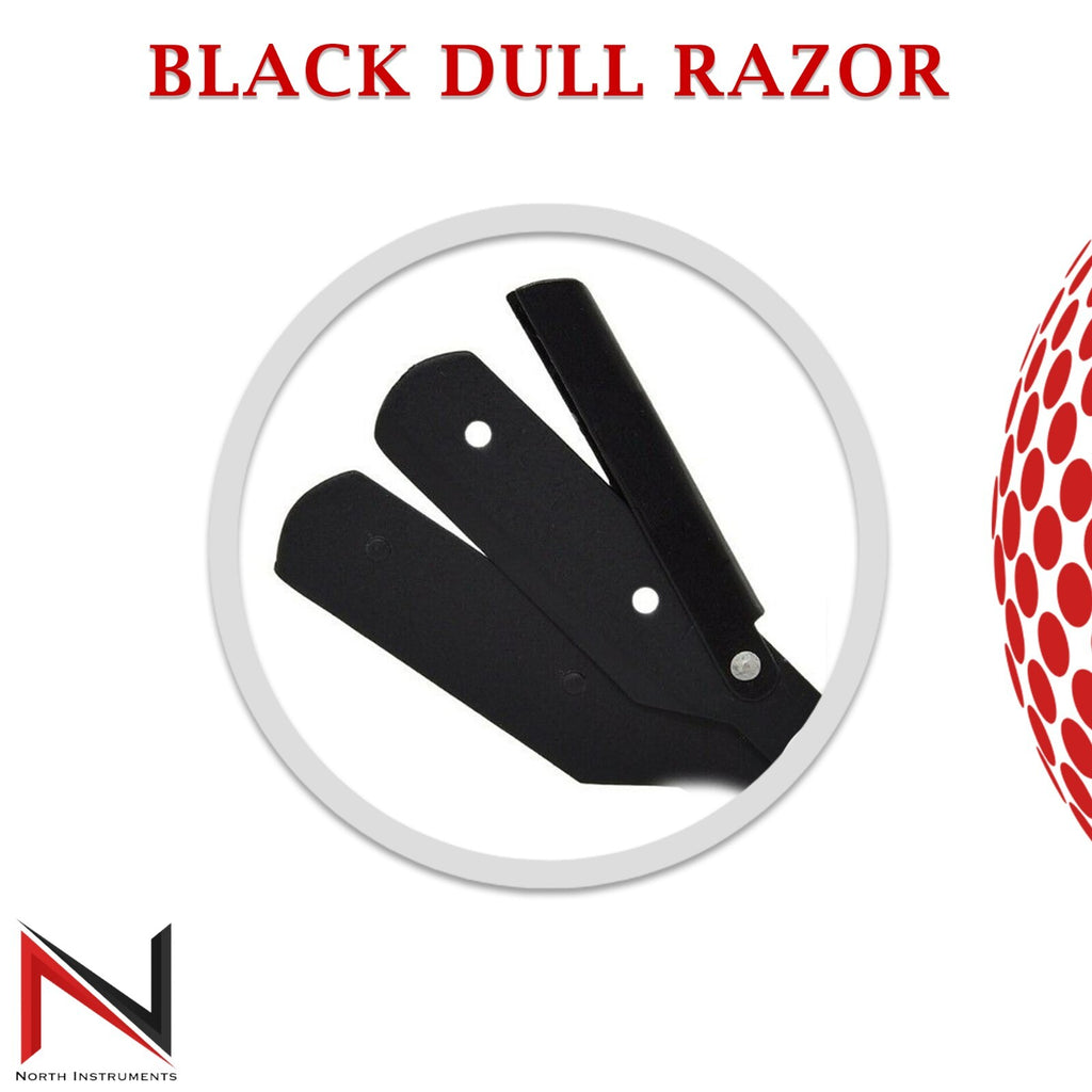 Professional Hair Cutting Thinning Scissors & Razor Set for Barbershop