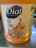 Dial Professional Moisturizing Hair and Body Wash Soap 1 Gallon