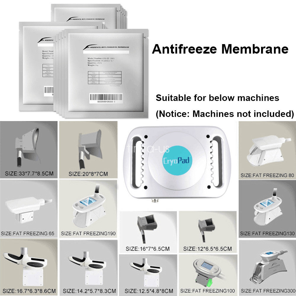 Condensing Pad for Beauty Machine Skin Protection Anti-Freezing Film - Multiple Sizes & Quantities