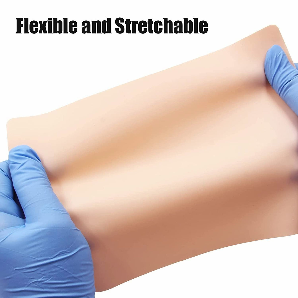 Tattoo Practice Skin Set – Double-Sided, 7.4 x 5.6 in, 1.3 mm Thick, 10 Pieces