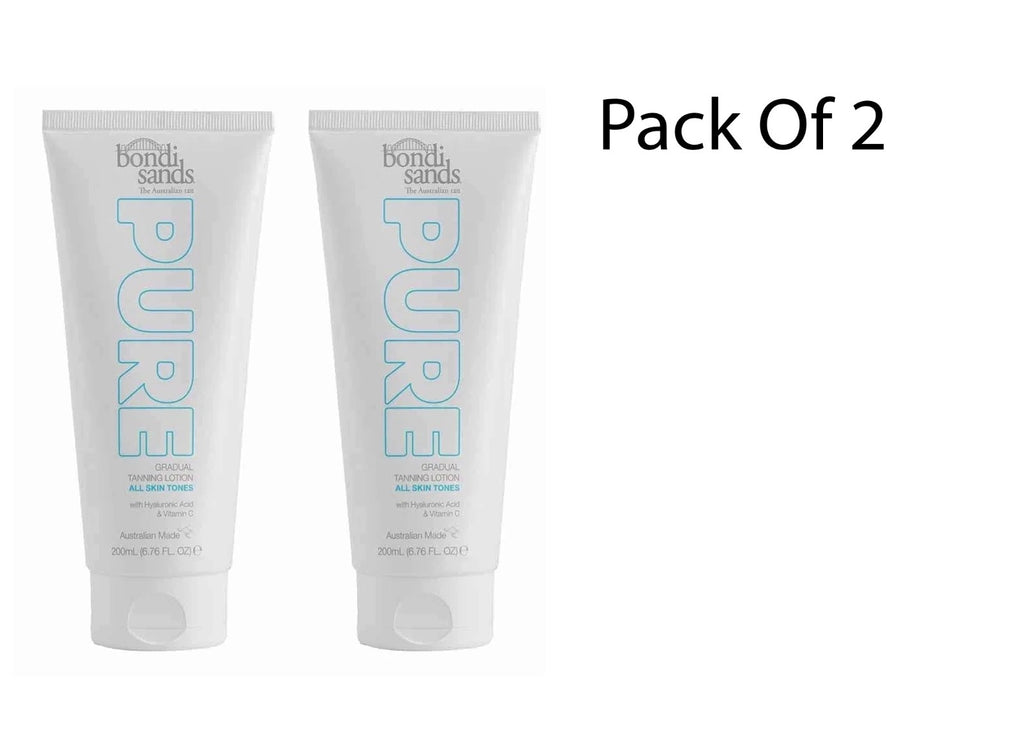 Gradual Tanning Lotion for All Skin Tones - 6.76oz / 200mL - 2 Pack