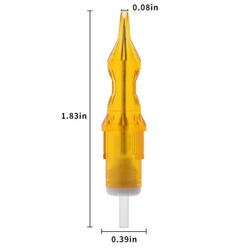 Disposable Tattoo Cartridge Needles 50Pcs Mixed RL RS M1 – Universal 316L 5x3RL & 5x5RL