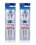 Sensodyne Sensitive Soft Toothbrush Pack of 2 - Gentle Oral Care