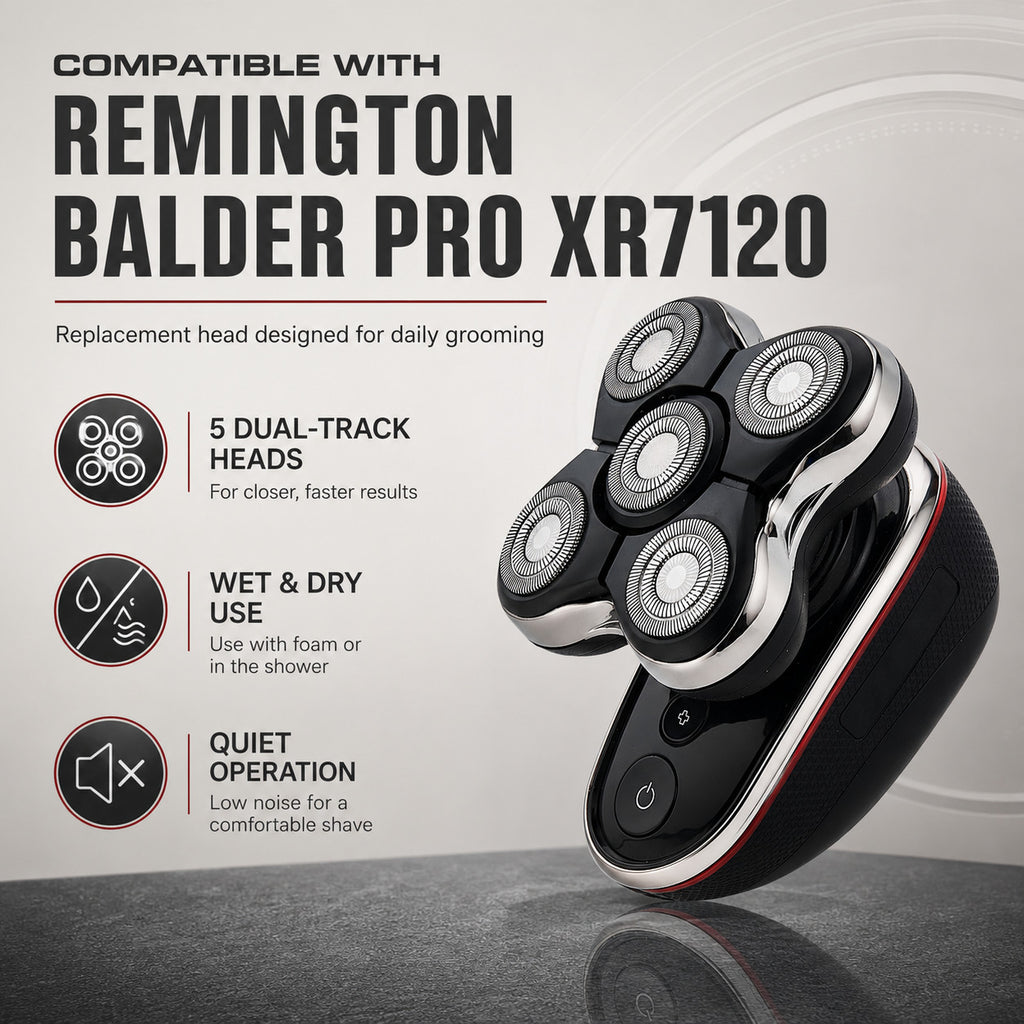 Shaver Replacement Head for Remington BOSS XR7120 XR7100 XR1600 RX7 - Easy Install