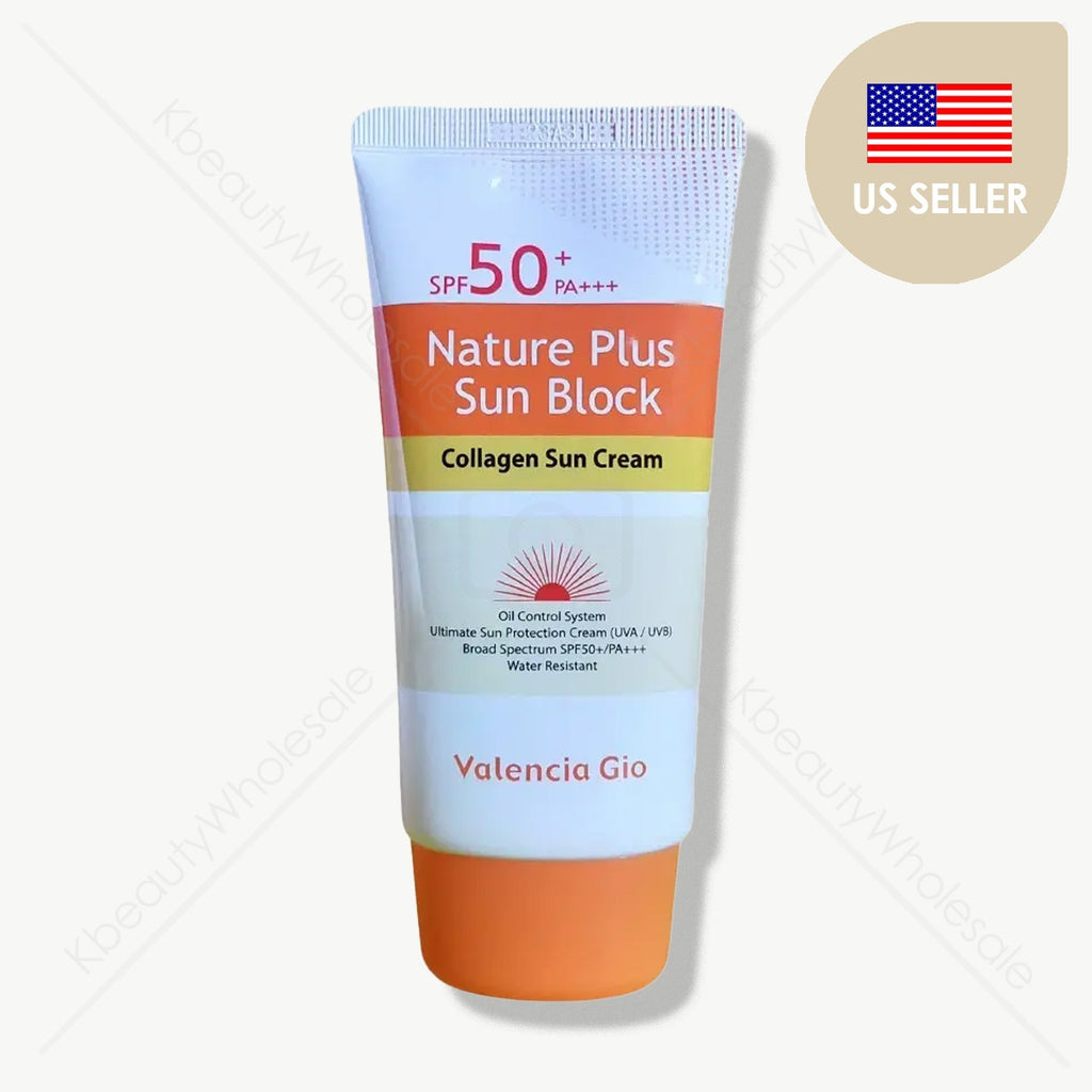 SPF 50+ Collagen Sun Cream Face Sunscreen with Broad Spectrum Protection