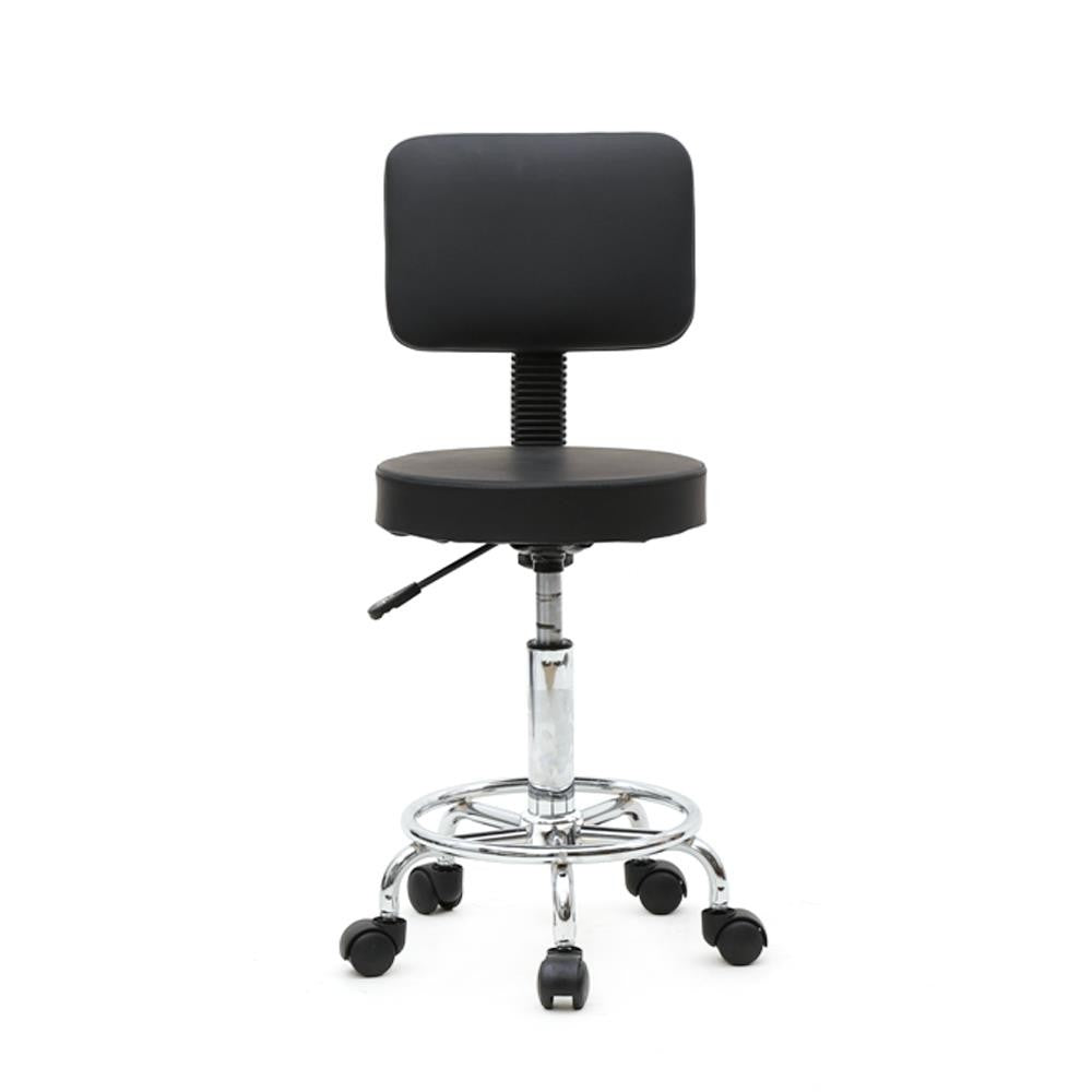 Heavy-Duty Hydraulic Adjustable Salon Stool Chair for Beauty & Spa