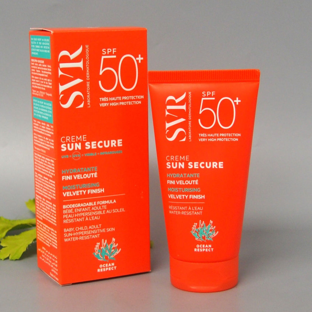SPF 50+ Moisturizing Sunscreen Cream with Velvety Finish - 50ml
