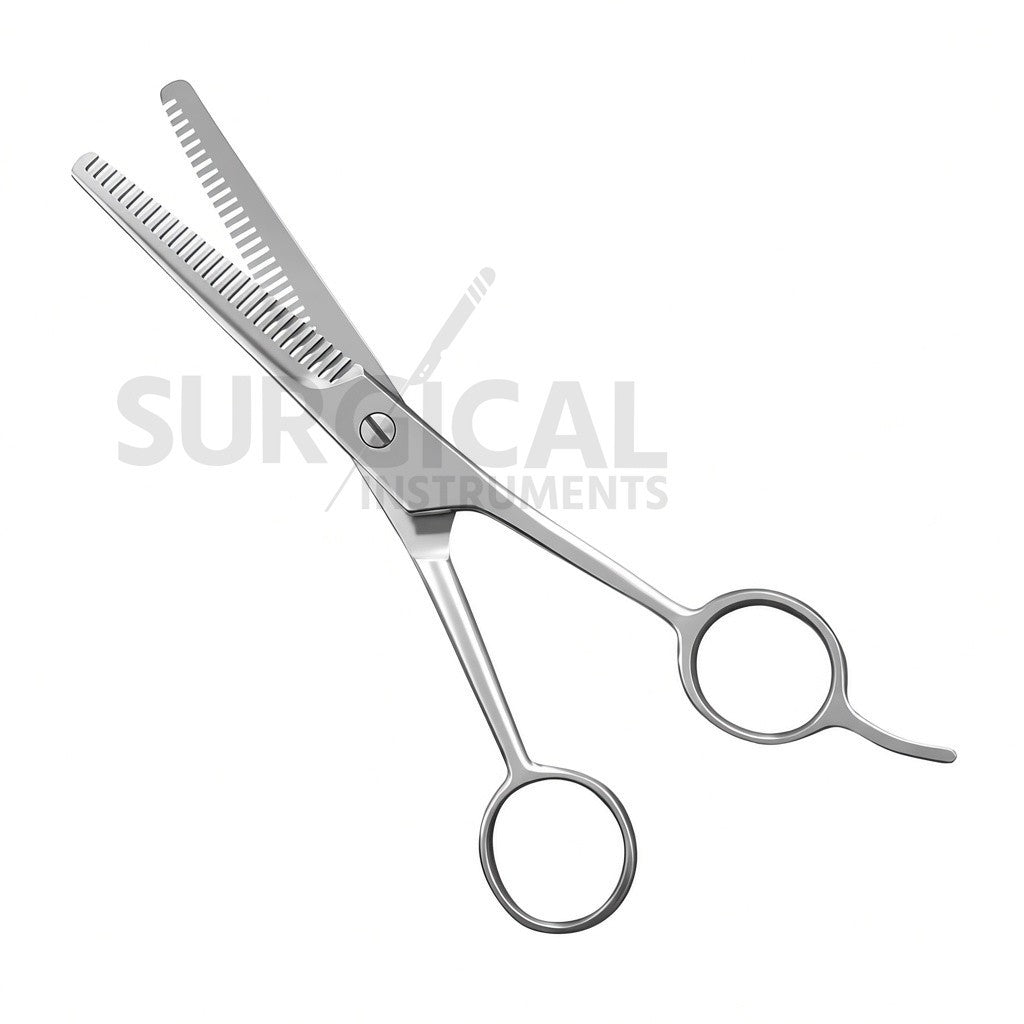 Professional Hair Thinning Scissors 6.5-Inch Double Teeth Shears - German Grade