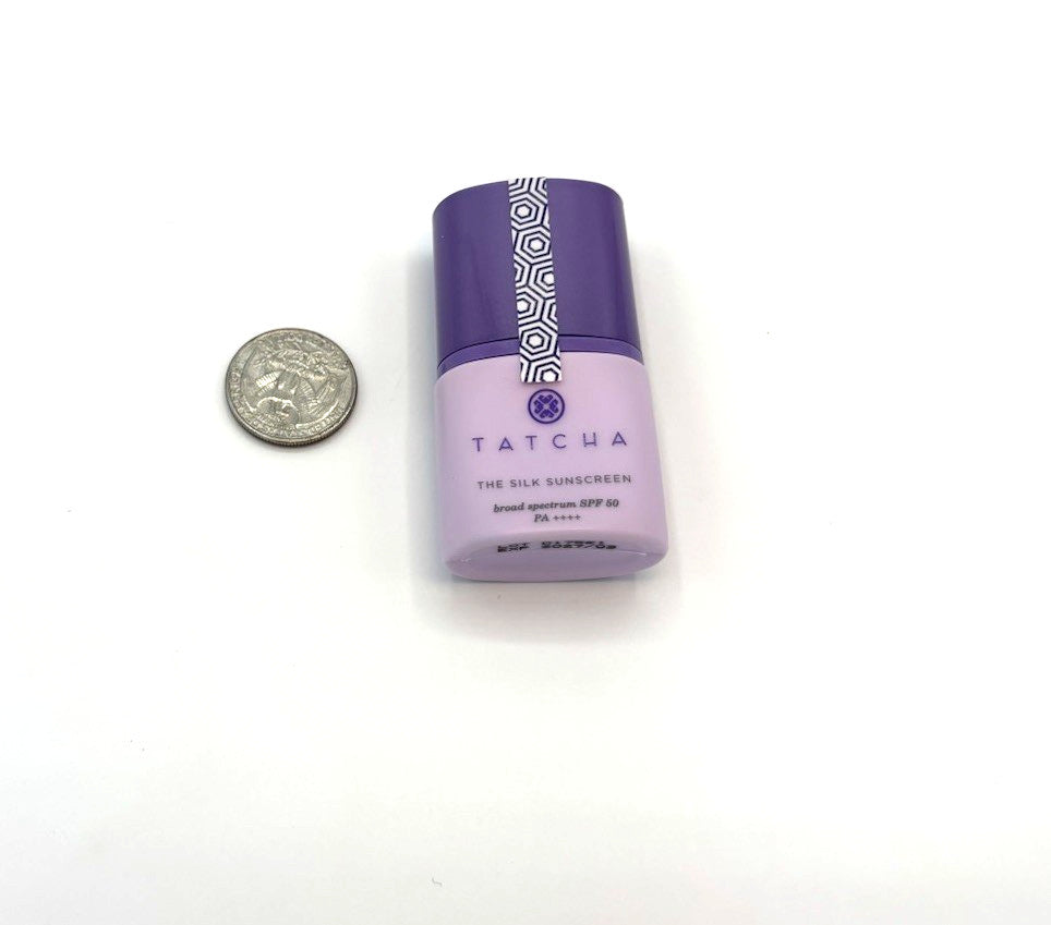 Tatcha Silk Sunscreen SPF 50 Travel Mini - Broad Spectrum Mineral Facial Sunscreen