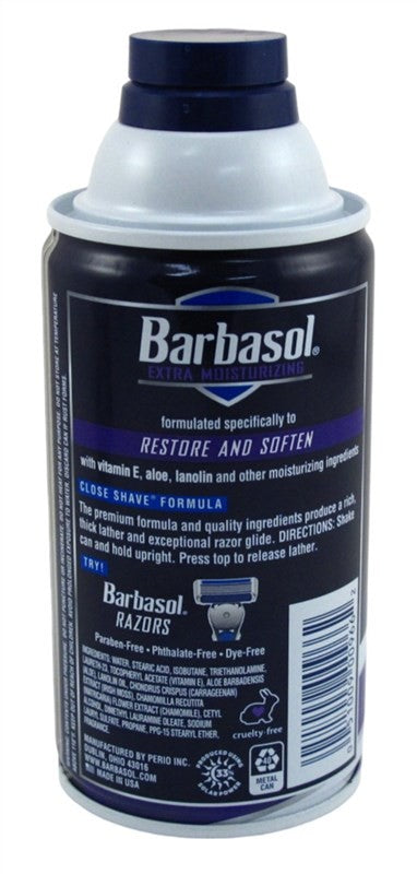 Moisturizing Shaving Cream with Vitamin E - 10 Oz, Paraben & Dye Free