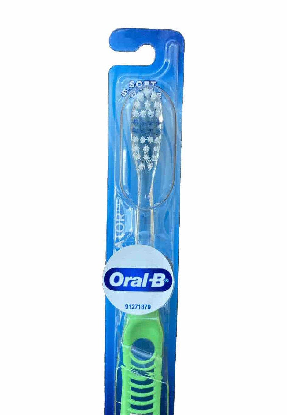 Manual Adult Toothbrush Set - Soft Bristles, Multicolor 6 Pack