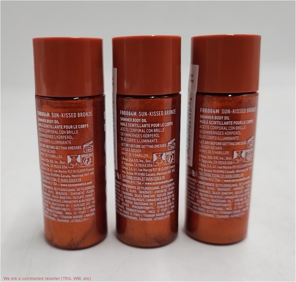 Body Oil Set - Hydrating Caramelt Mami Oil with Almond Scent, 3-Pack