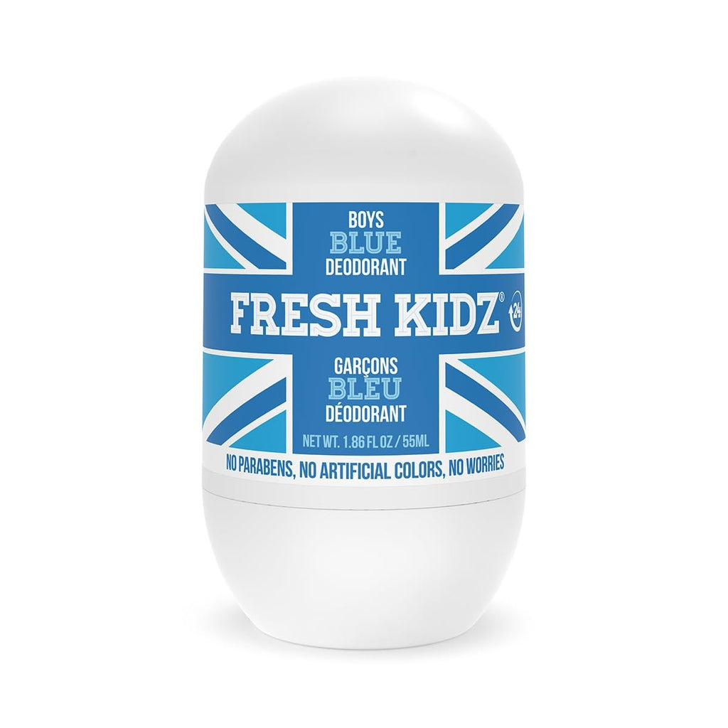 Kids & Teens Natural Aluminum-Free Deodorant – Citrus Scent, 24H Protection