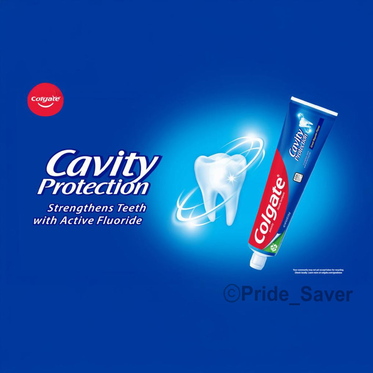 Colgate Anticavity Fluoride Toothpaste 8oz - Pack of 5, Fresh Mint Flavor