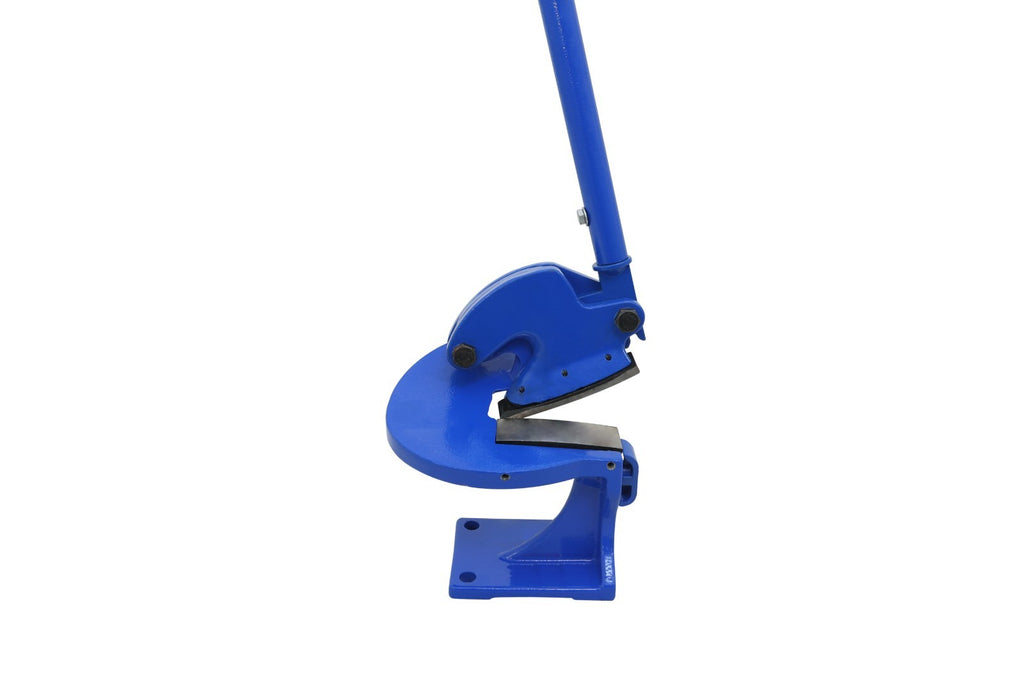 Heavy Duty Throatless Metal Shear with Handle for Steel and Aluminum