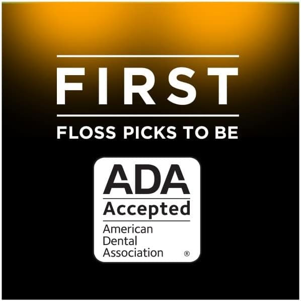 Dental Floss Picks with Fluoride Mouthwash | Complete Clean Easy Reach 75 Pack