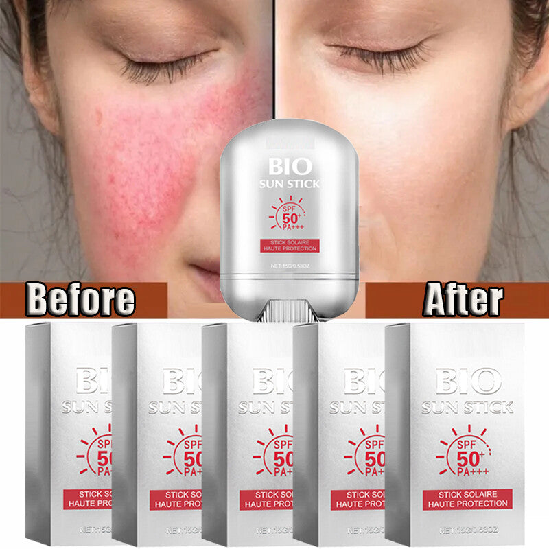 SPF50 Sunscreen Stick - Waterproof & Sweatproof Sunblock for Outdoor Activities - 1-5 Pack
