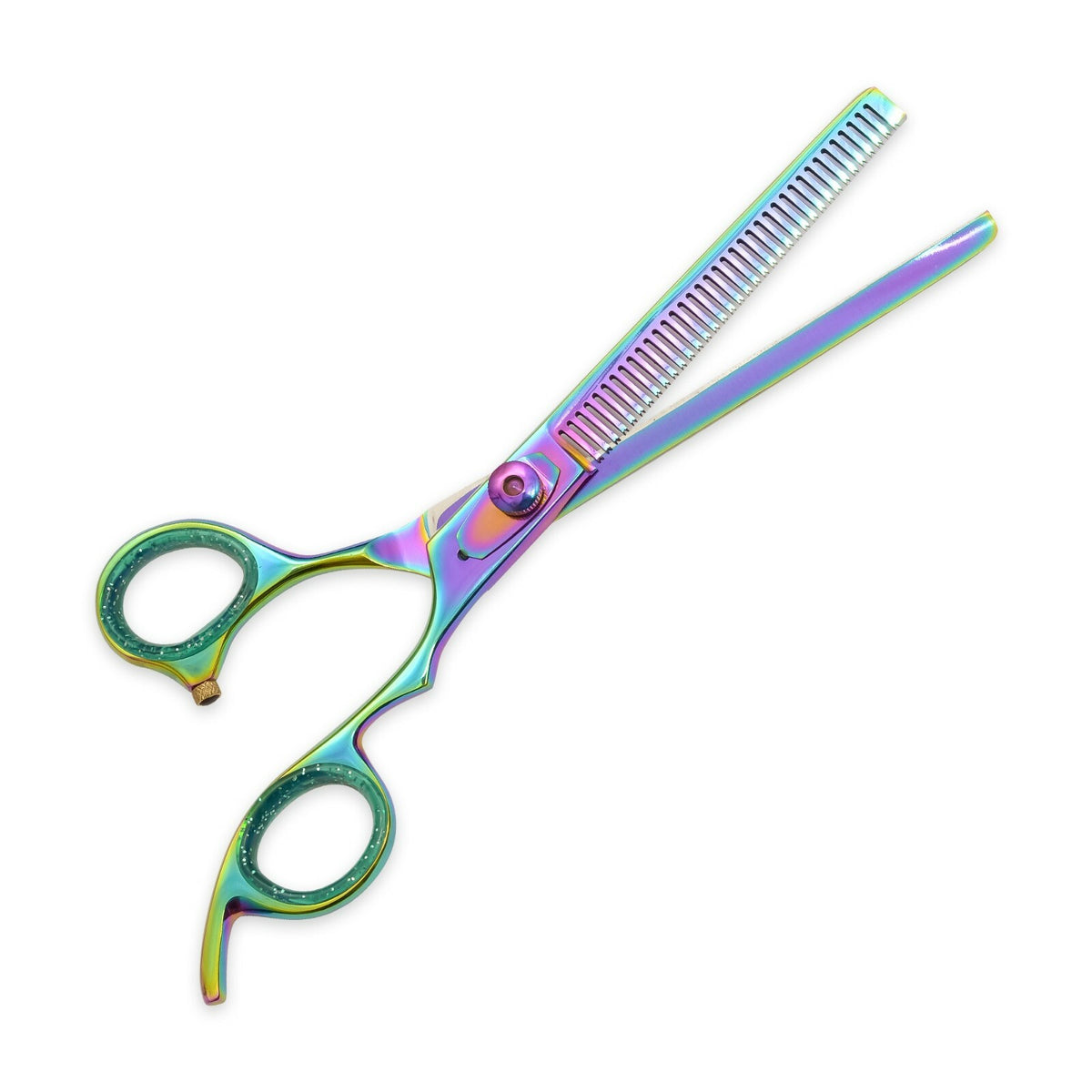 Professional Hair Thinning Scissors 7.5 Inch Titanium Shear for Hair Styling