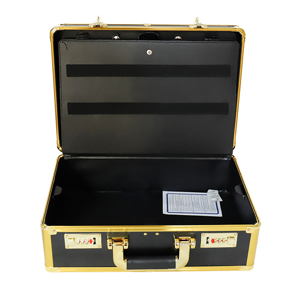 Barber Tool Organizer Case with Lock - Portable Hairdressing & Makeup Storage