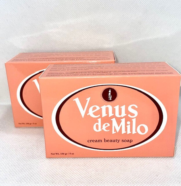 Venus De Milo Cream Beauty Soap 2 Pack - Hydrating & Purifying Bar