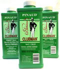 3 Pack Clubman Finest Talc Powder 10.8oz - Sealed, Scuffed Exterior