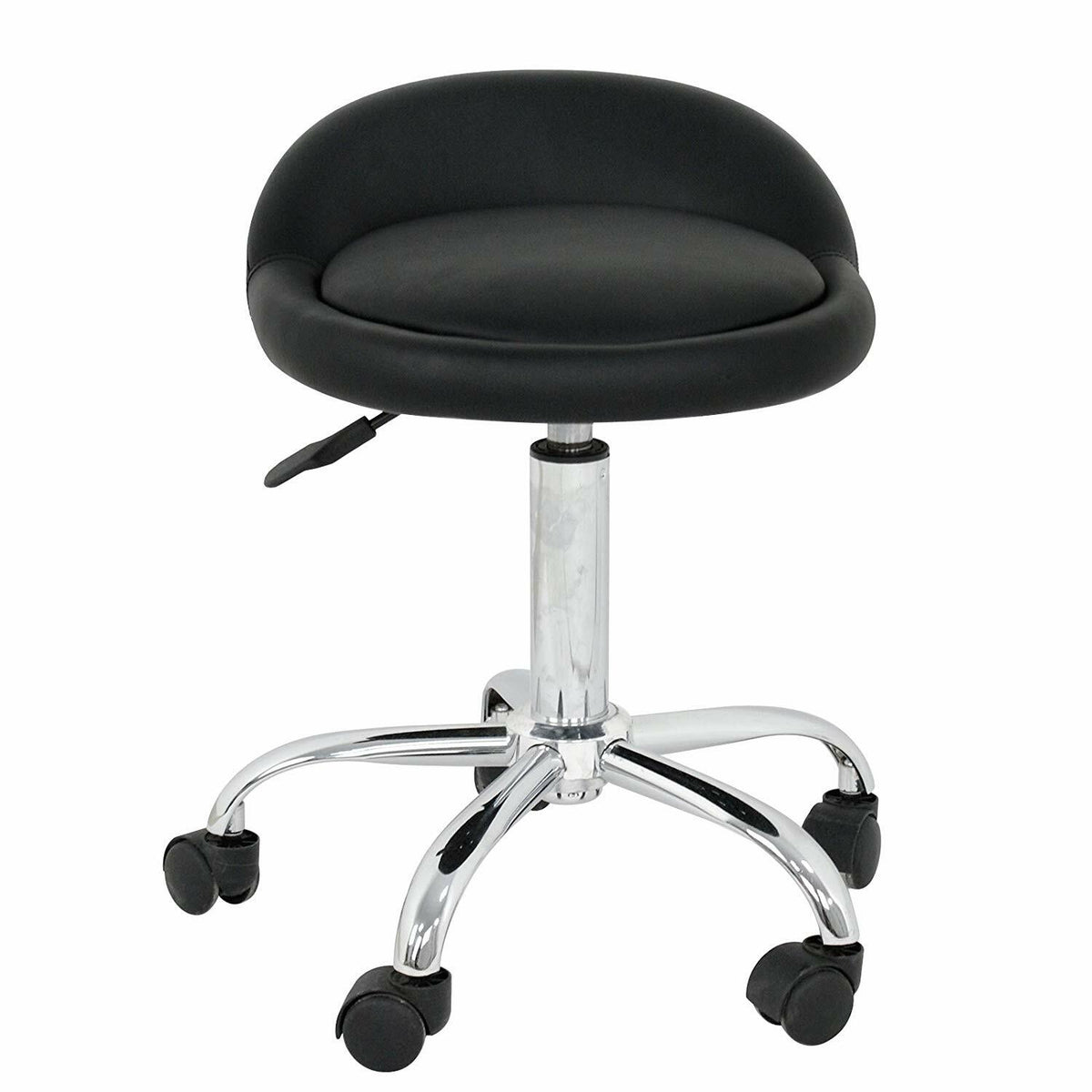 Adjustable Hydraulic Rolling Stool for Salon Spa Massage Chair - Multi Color