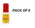 Hypoallergenic Nail Glue 0.14 oz - Pack of 6 for Nail Care