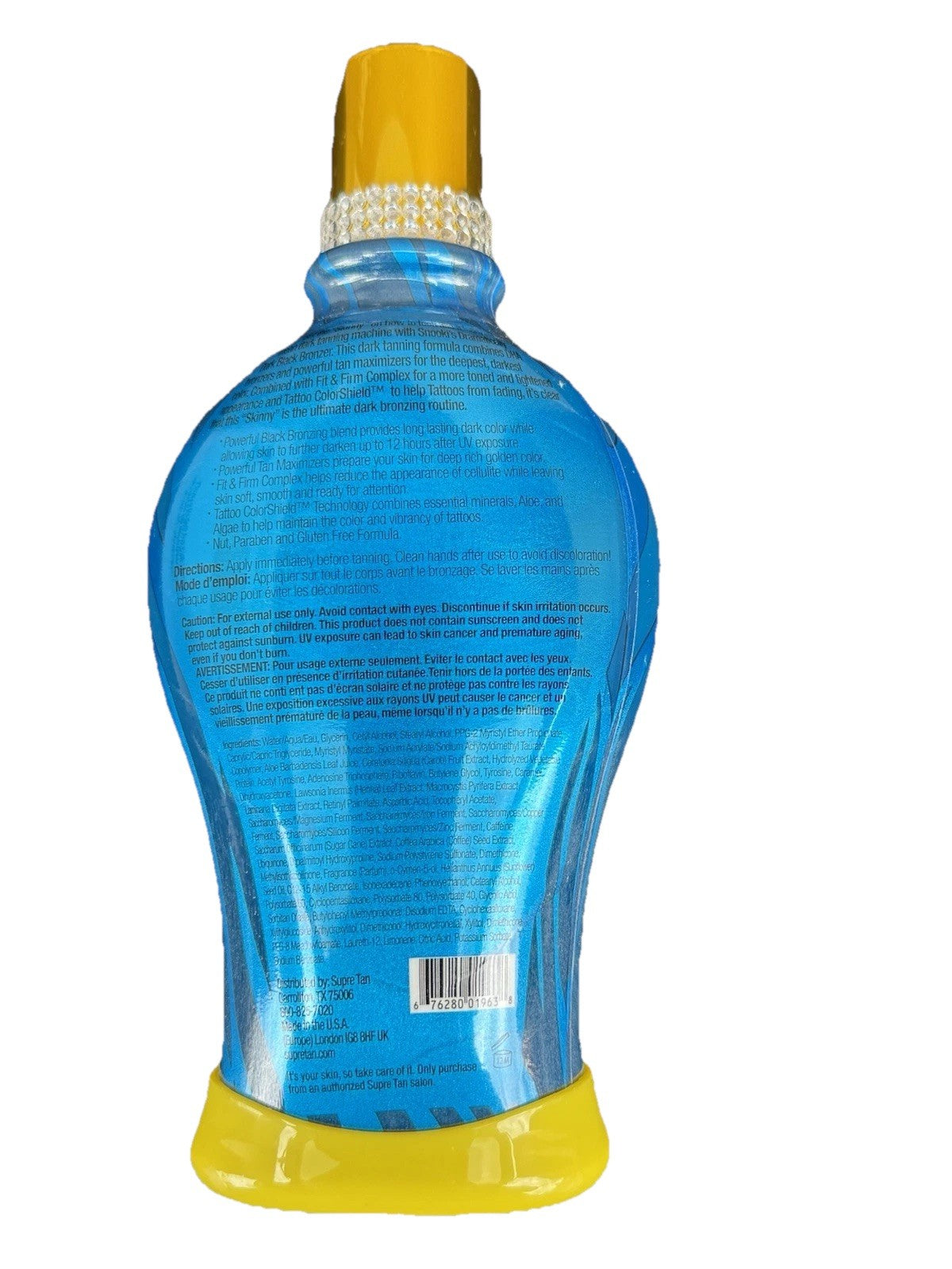 Dark Black Tanning Bed Lotion with Firming for Indoor Sun Tanning