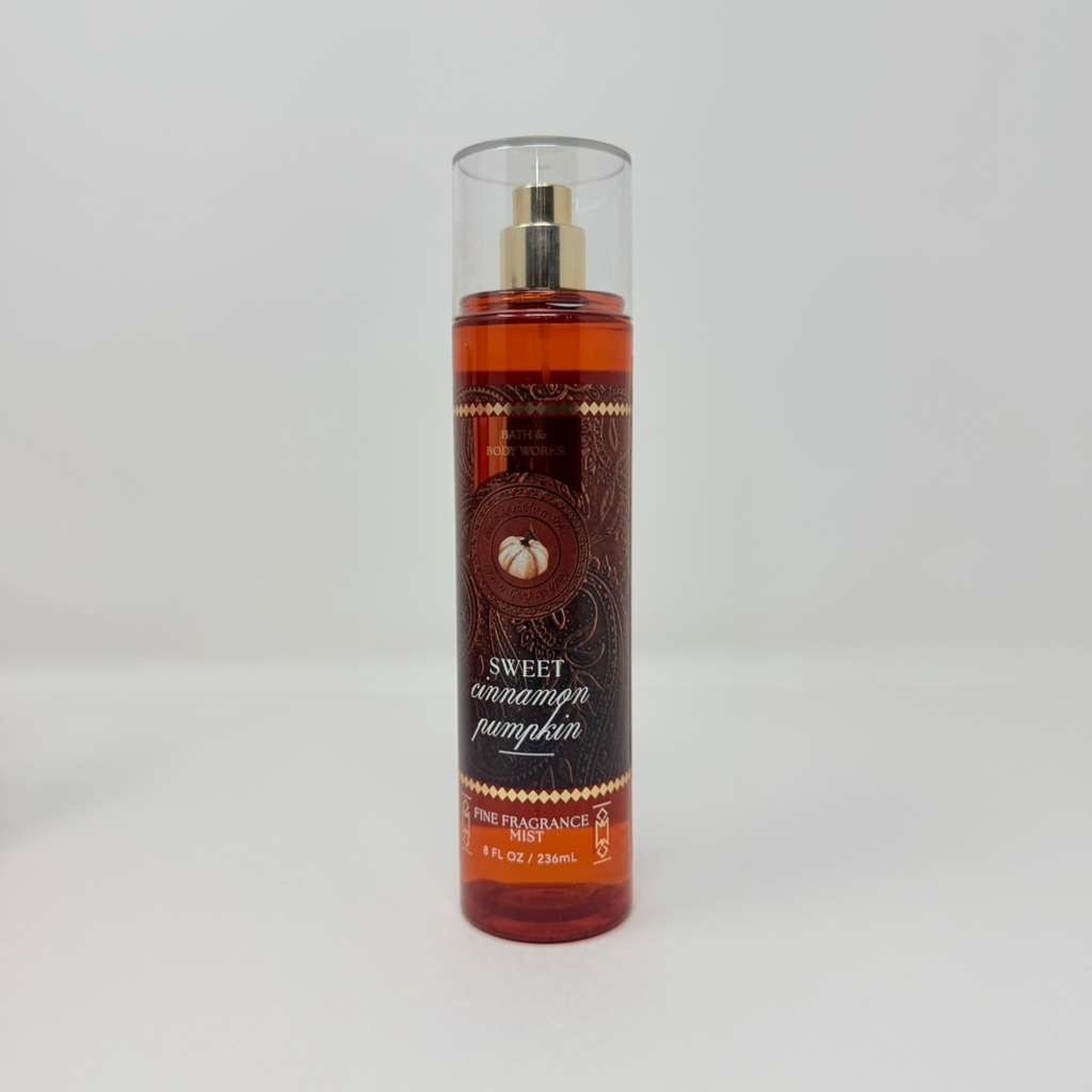 Sweet Cinnamon Pumpkin Bath & Body Gift Set - Mist, Body Cream & Wash
