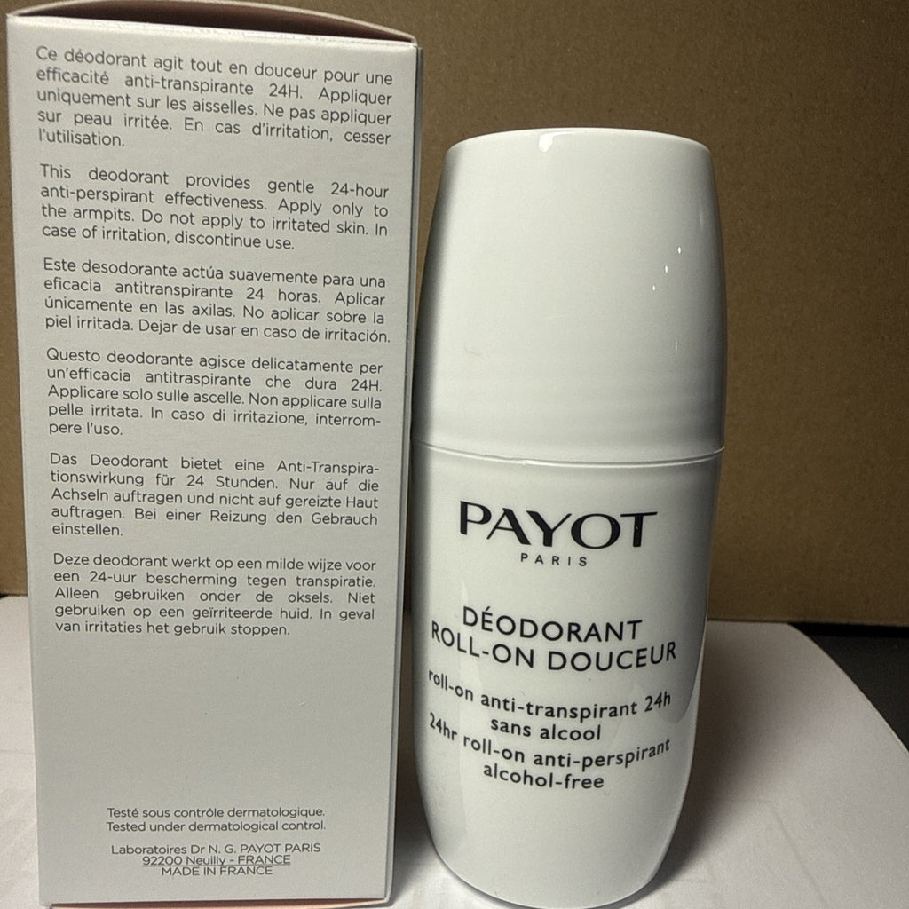 24HR Roll-On Deodorant for Men & Women - Alcohol-Free, 75ml