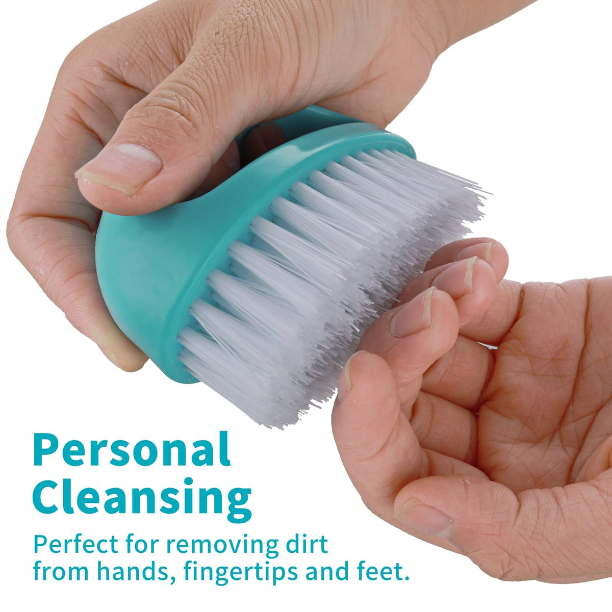 2 Pack Hand Nail Brush Set for Deep Cleaning Fingernails & Cuticles