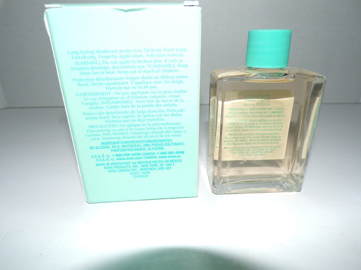 AVON Floral Liquid Deodorant - Original Scent, 2 Fl Oz, New