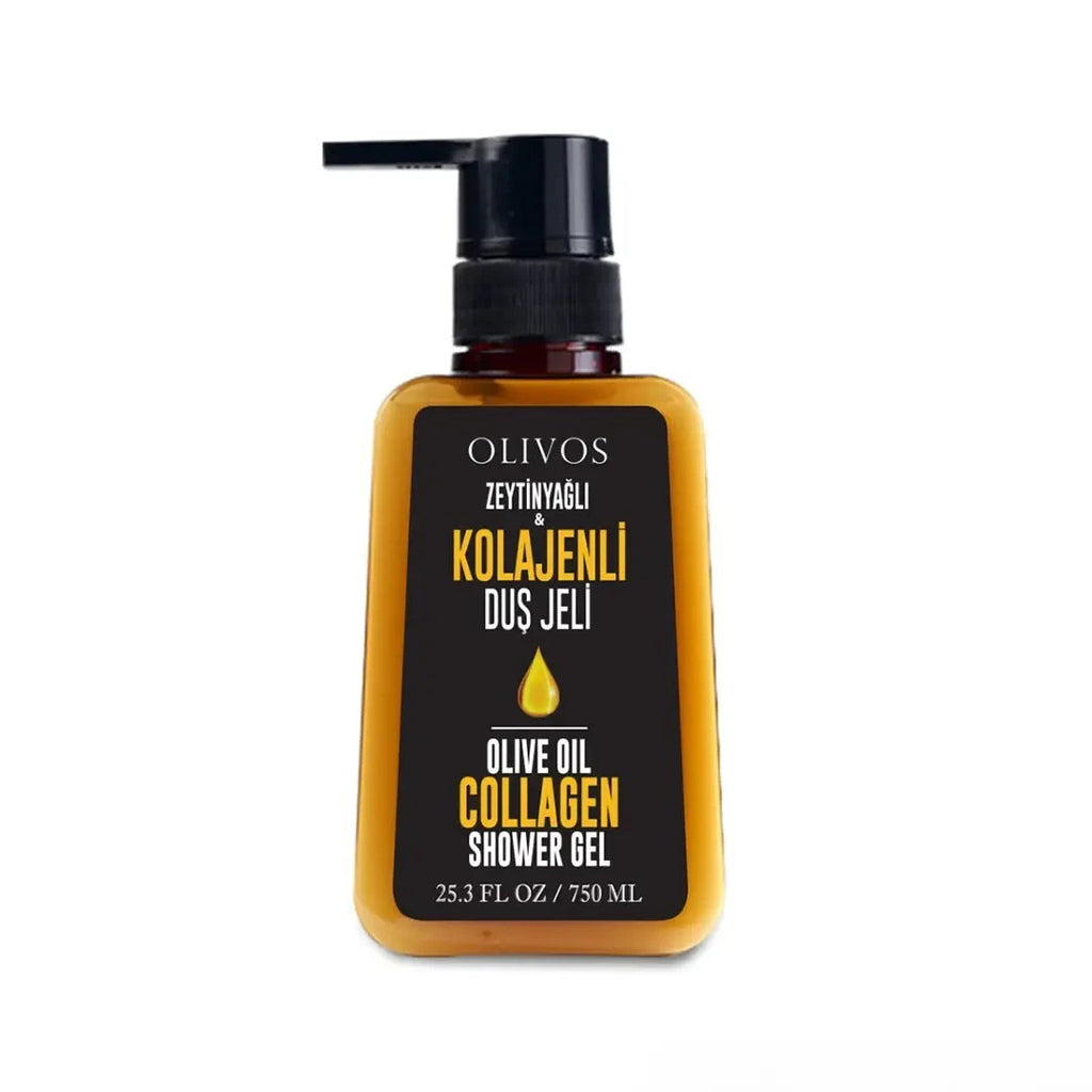 Olivos Collagen & Extra Virgin Olive Oil Shower Gel 750ml - Hydrating & Firming