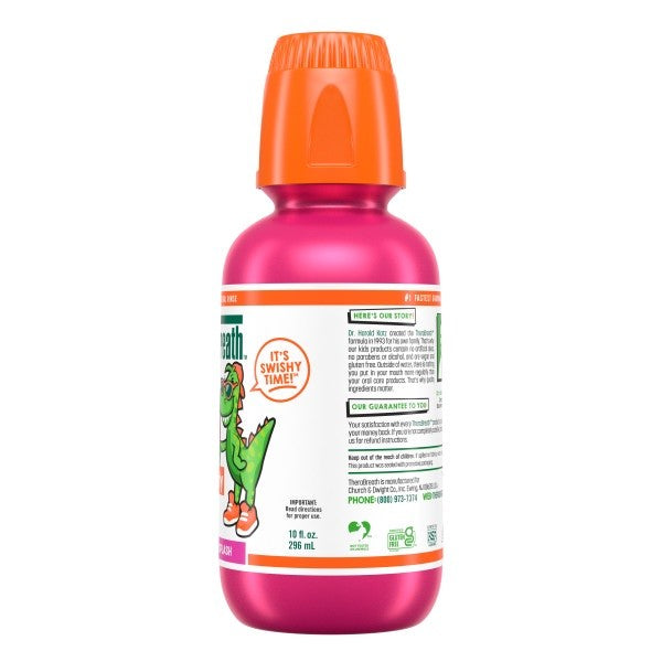 Kids Fluoride Mouthwash with Strawberry Flavor - 2 Pack, 10 fl oz