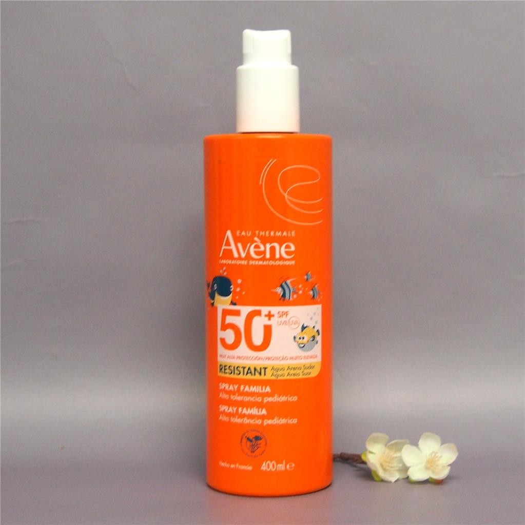 SPF 50+ Sunscreen Spray for Kids & Family 400ml Water-Resistant UV Protection