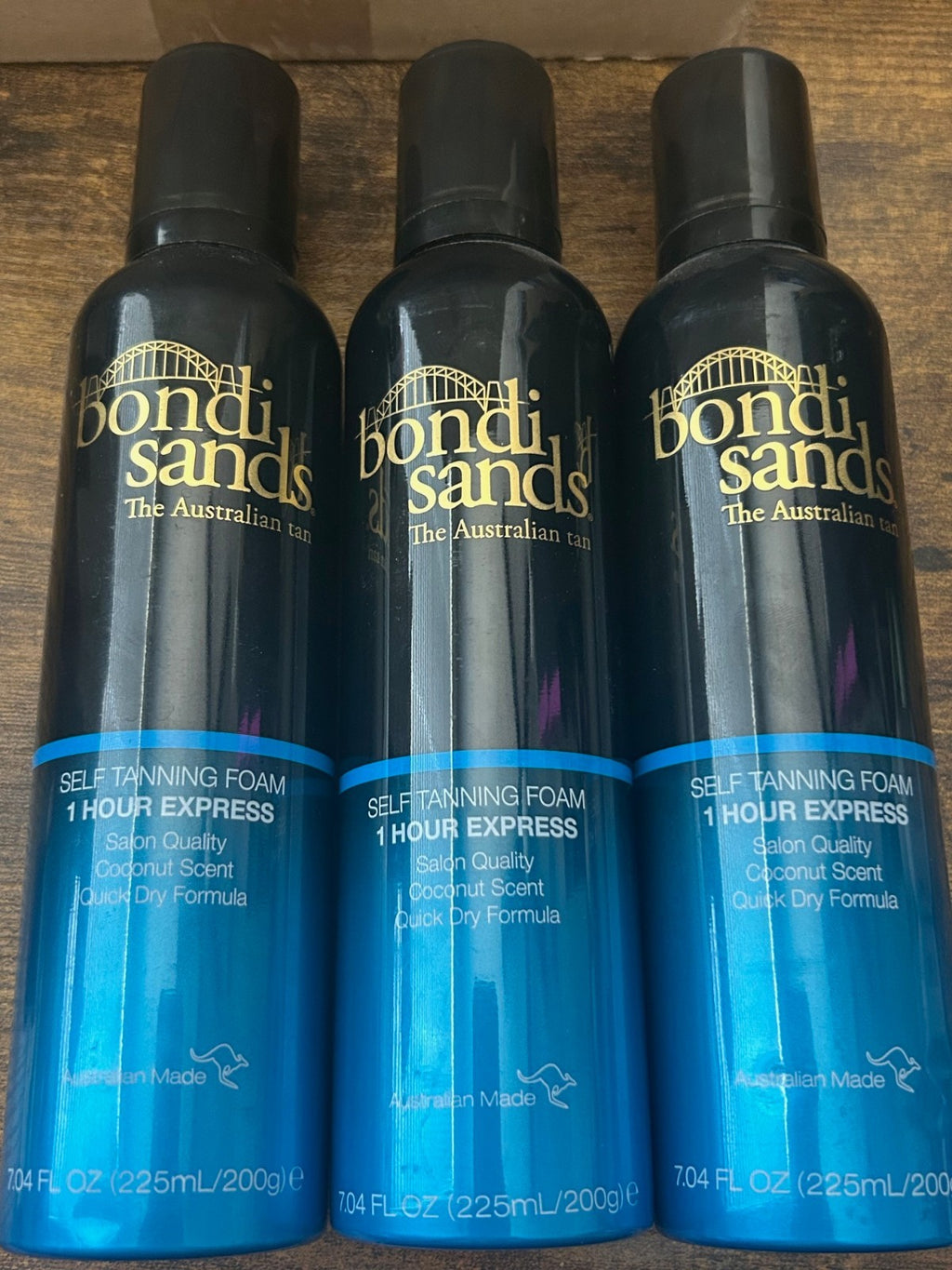 Self Tanning Foam - Salon Quality Quick Dry Formula, Coconut Scent, 7.04 oz - 3 Pack