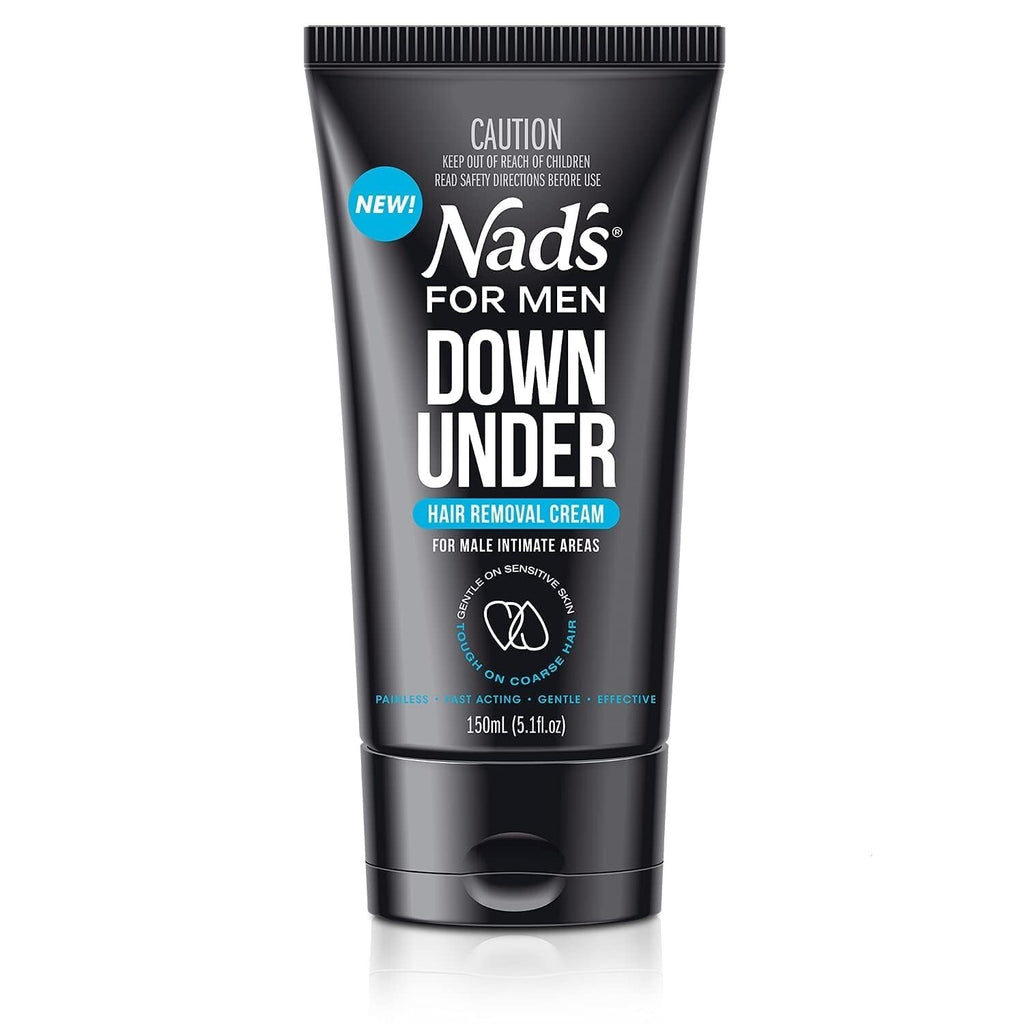 Men's Intimate Hair Removal Cream - Cruelty-Free, Painless, All Skin Types