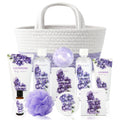 Lavender Spa Gift Set with Bath & Body Products - 11 Pieces for Women