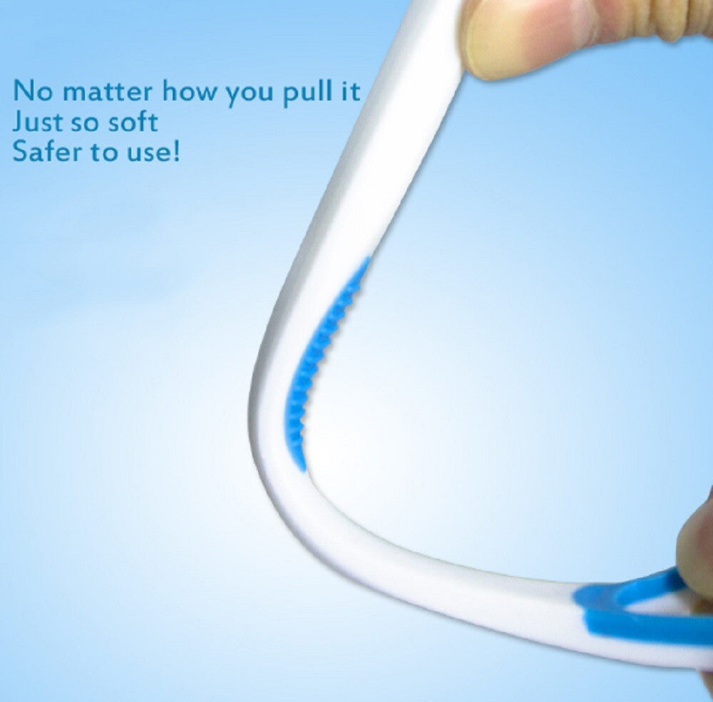 Reusable Tongue Scraper Set - Oral Hygiene Cleaner for Adults & Kids