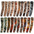 Unbranded 20 Pcs Tattoo Arm Sleeves – Unisex Sun Protection & Real-Look Designs