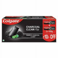 Colgate Charcoal Clean Black Gel Toothpaste 240g with Bamboo & Mint