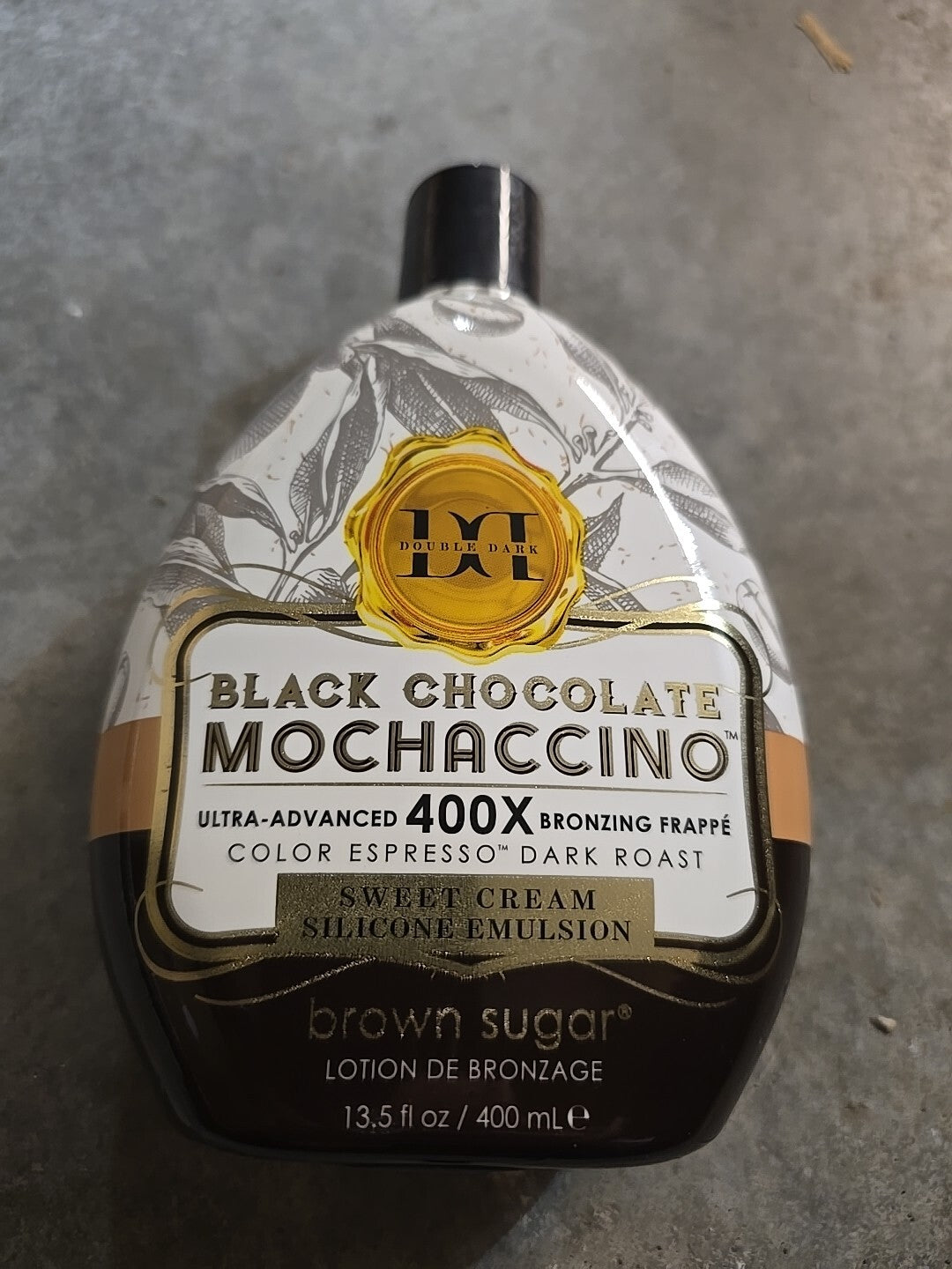 Black Chocolate Mochaccino 400X Espresso Dark Roast Tanning Lotion - Bronzer
