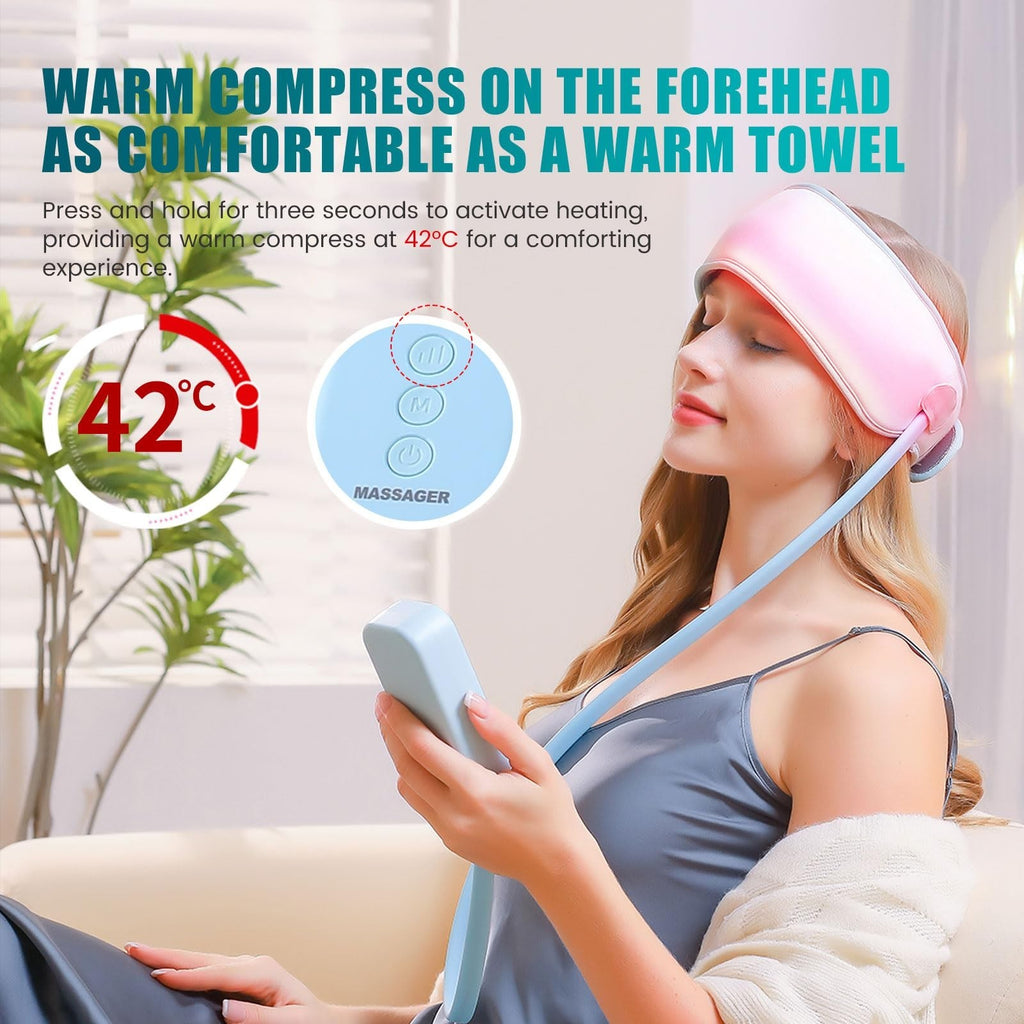 Rechargeable Head Massager - Portable Electric Scalp Relaxation Tool