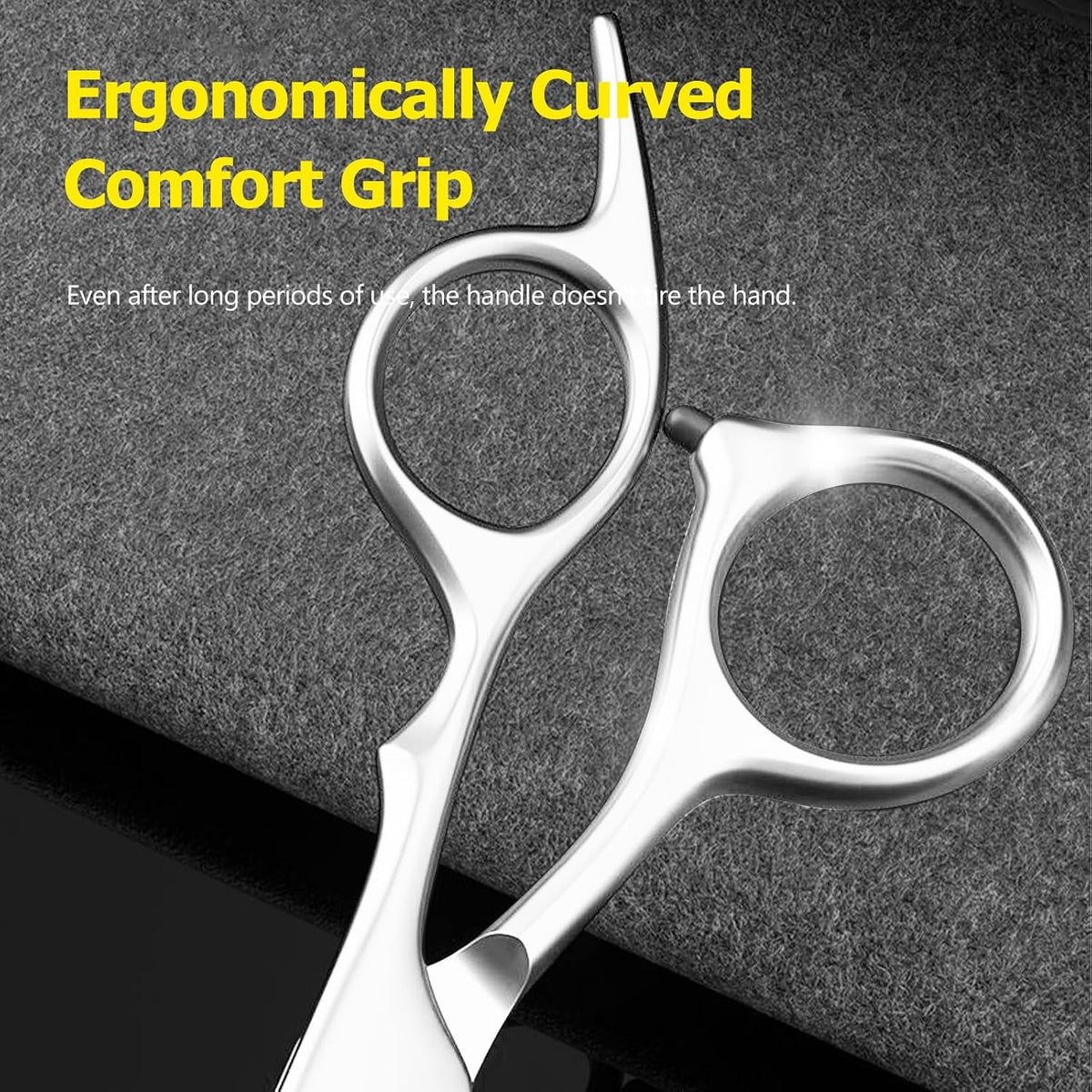 6 Inch Professional Hair Cutting Scissors Stainless Steel Sharp Shears