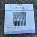 Saviland Poly Nail Gel Kit with 4 Shades – Sealed, Expired 2023