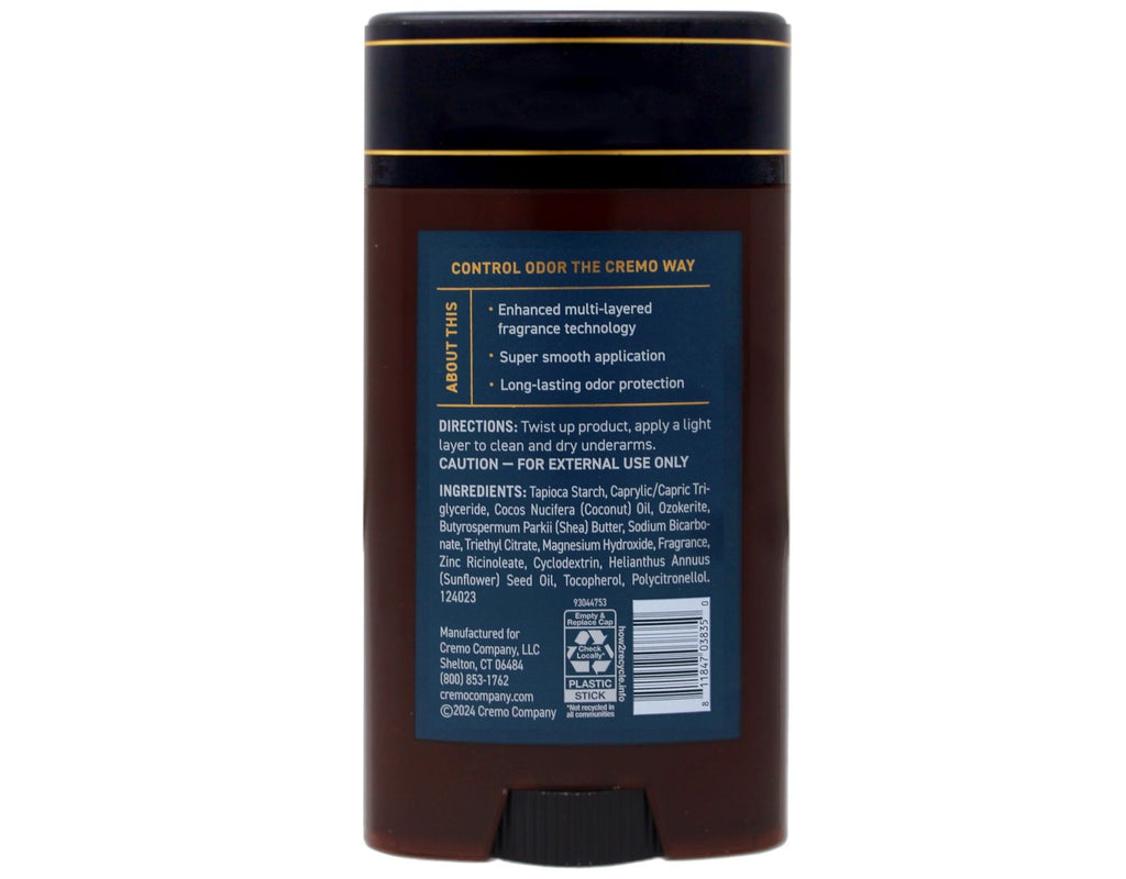 Men's Aluminum-Free Deodorant with 48-Hour Odor Protection - Palo Santo Scent, 2.65oz