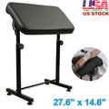 Height-Adjustable Tattoo Armrest Stand with Large Panel and Stable Base